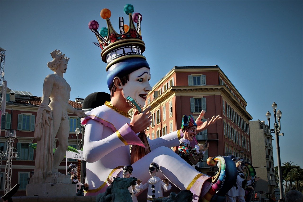 The Nice Carnival, on the French Riviera